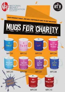merchandise nkf btb charity malaysia joey mugs organized born each sold